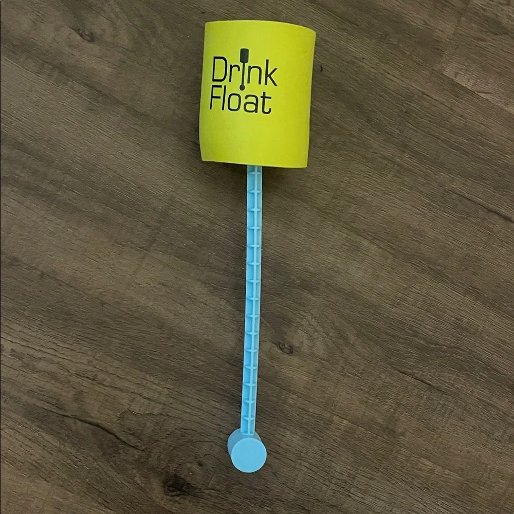 Drink Float Yellow and Blue Party Cup Holder